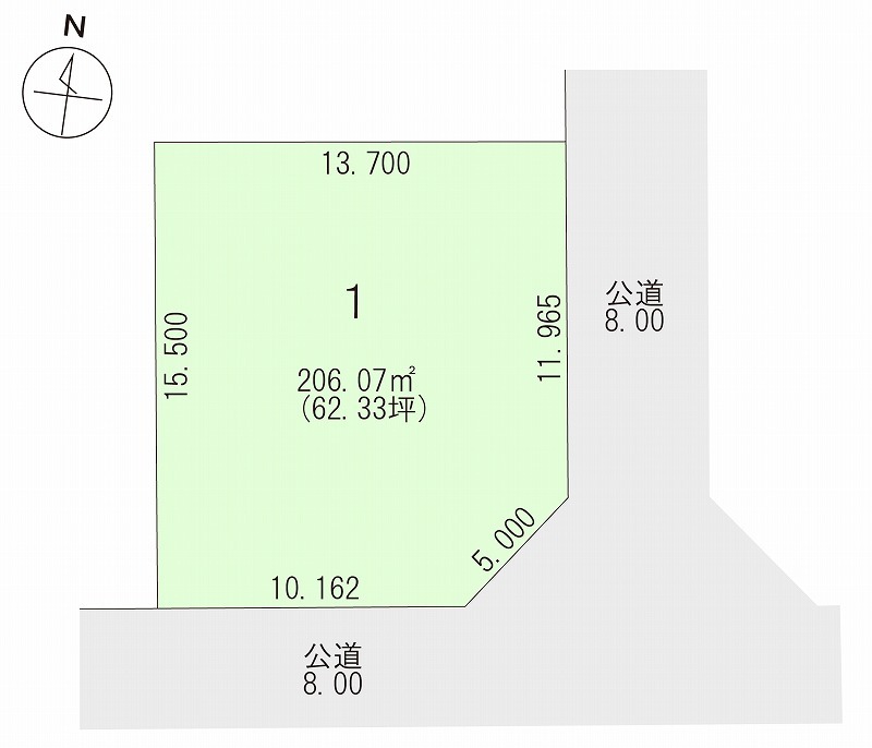【価格改定】西２４条南２丁目IV　分譲地 間取り