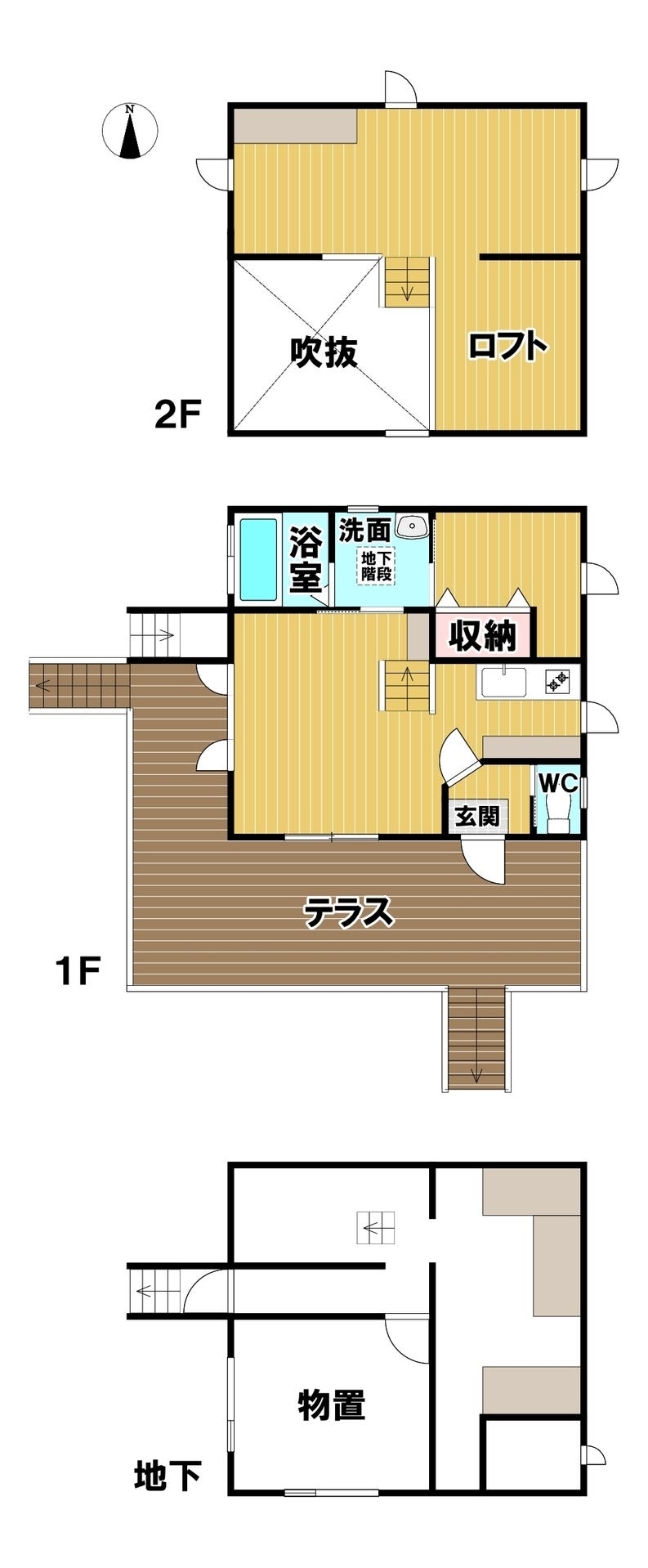 【写真追加】帯広市以平町西３線　売別荘 間取り