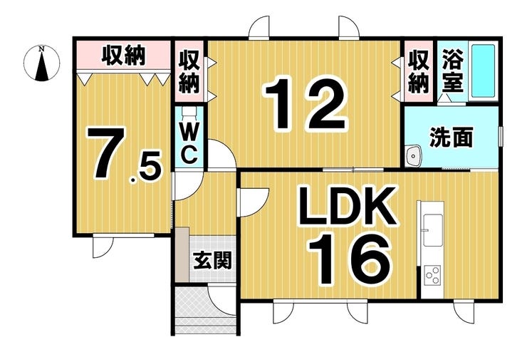 西１１条南３４丁目　新築戸建 間取り