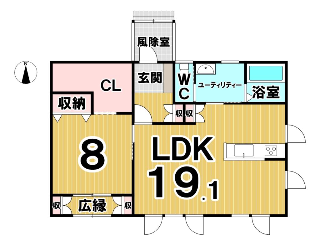 ☆築浅☆池田町字利別西町　中古戸建 間取り