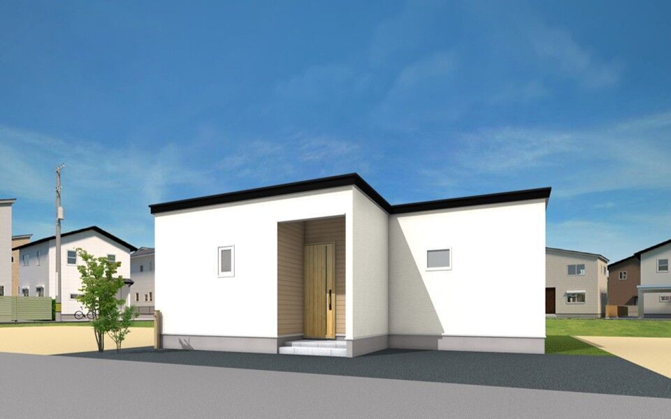 西１９条南２丁目　Ｄ棟　新築平屋