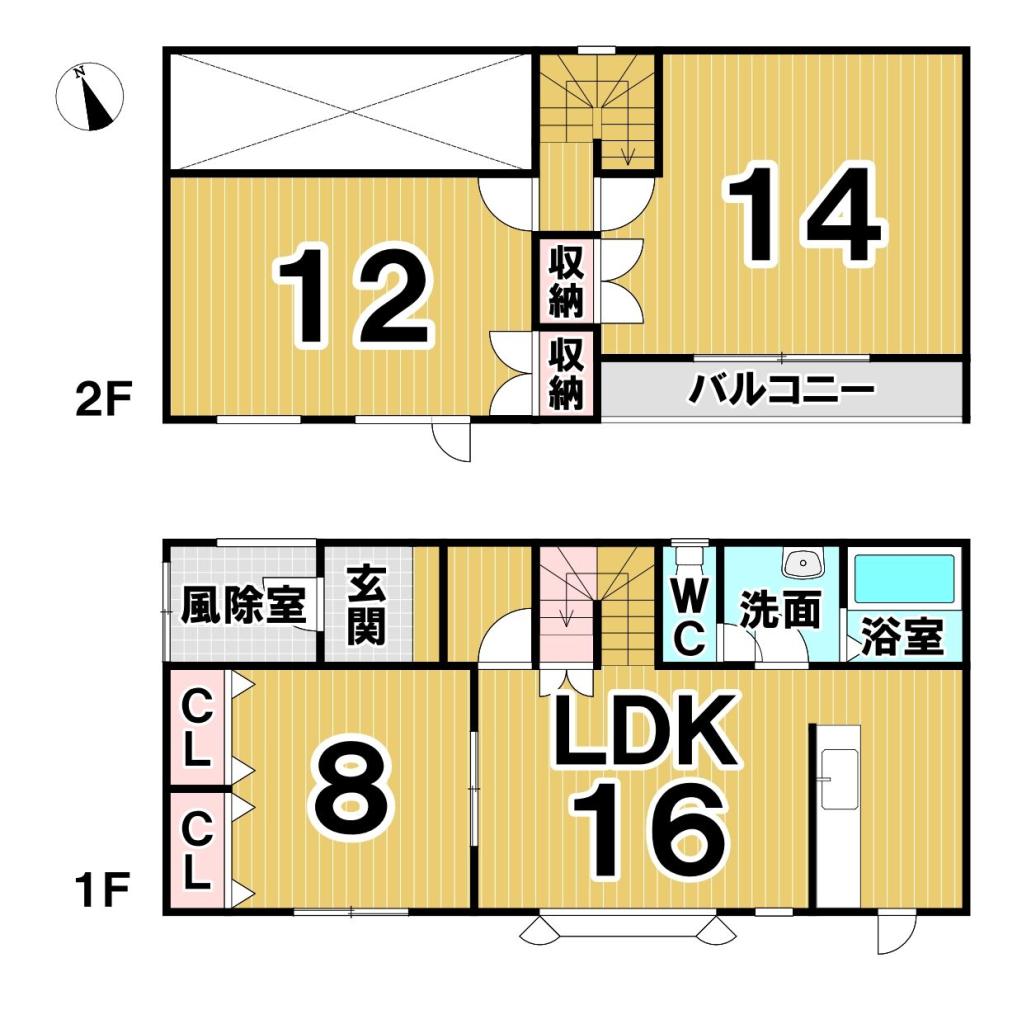 西２１条南５丁目　中古戸建 間取り