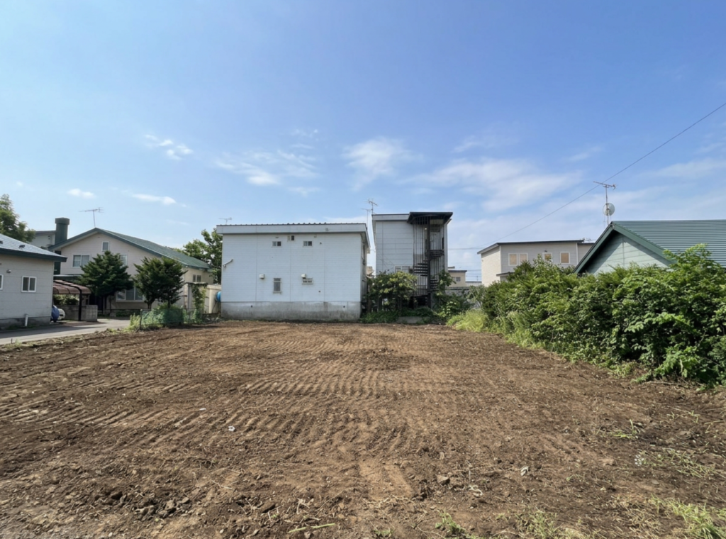 西9条南15丁目　西側　売土地 内観