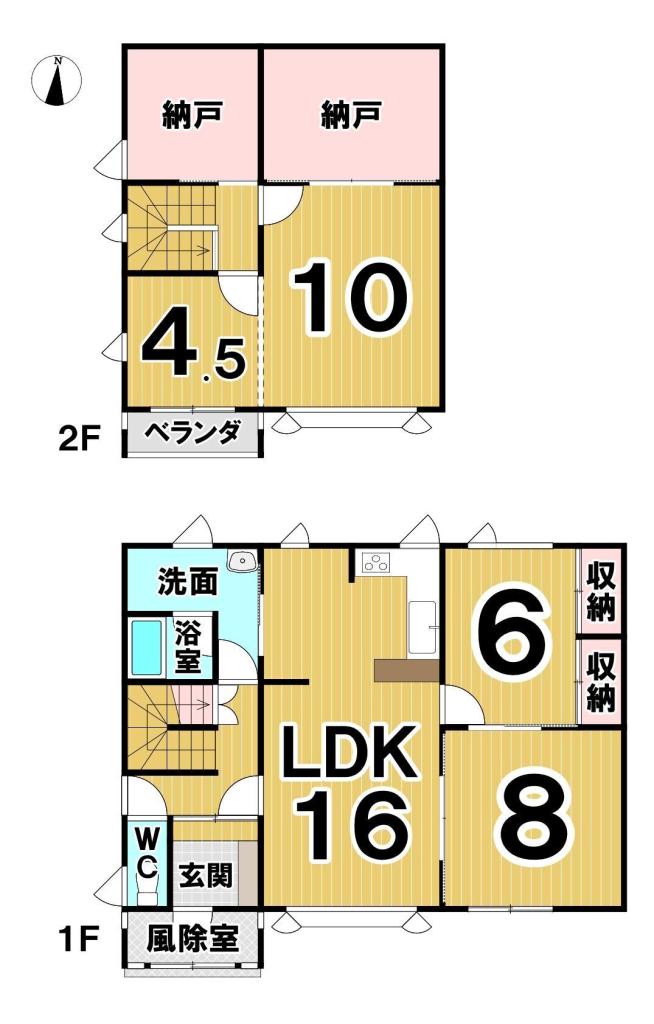西１９条南２丁目　フルリフォーム住宅 間取り
